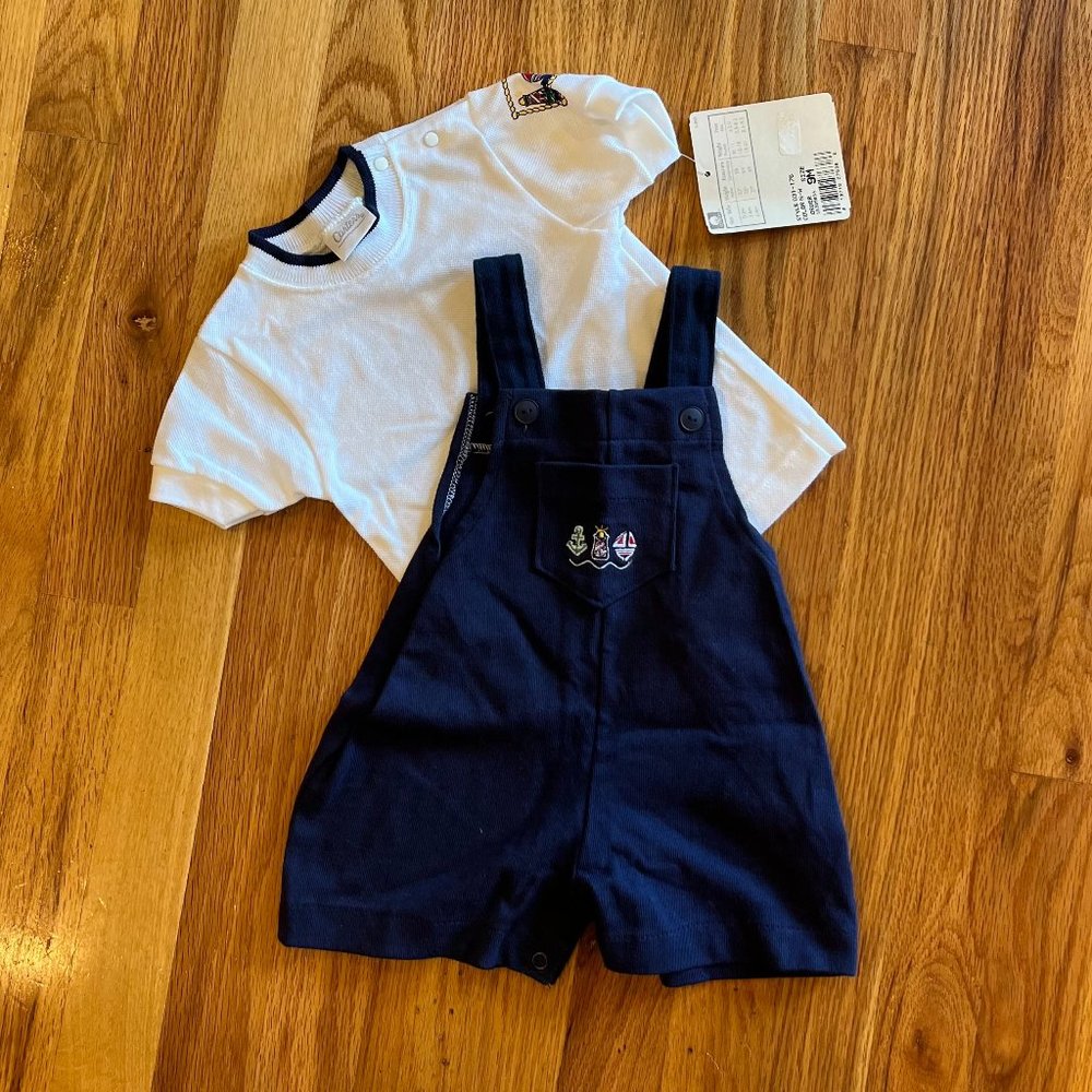 Carters Nautical Theme Outfit (NWT 9 mo)